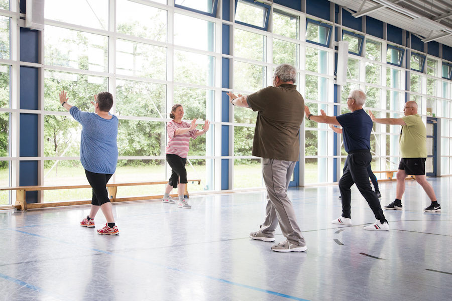 Qi-Gong in der Gruppe Qi-Gong in der Gruppe